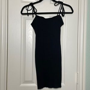 URBAN OUTFITTERS: Black Fitted Dress